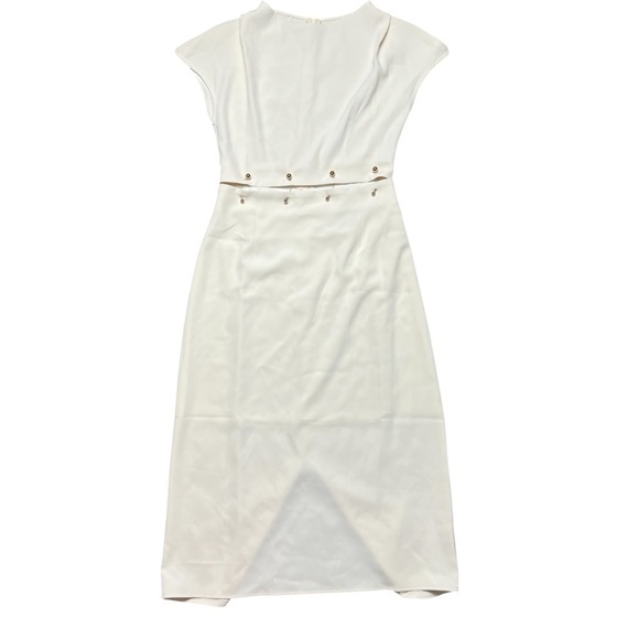 NWT Luna High Waist Dress Pinned Cropped Waist - Picture 3 of 6